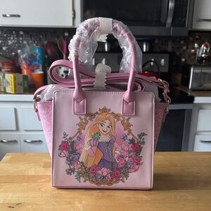 Loungefly Pink Rapunzel Satchel